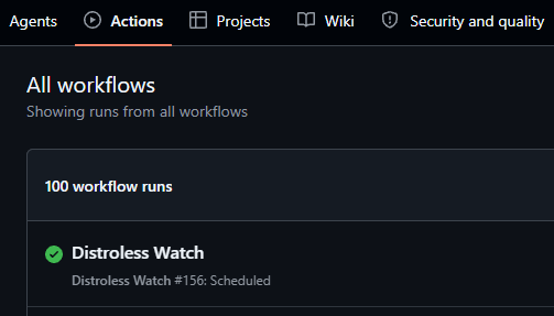 result: still 100 workflows