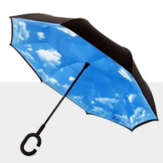 Parapluie invers&eacute;