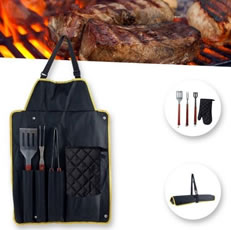 Tablier poche sp&eacute;cial BBQ