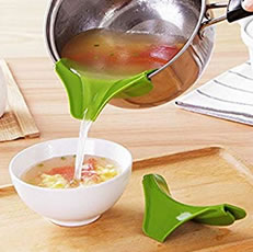 Coque en silicone &agrave; soupe Entonnoir
